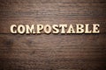 Compostable word view