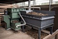 composting system with mechanical turnings device, making it easy to mix and aerate