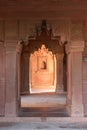 Compound of Akbar`s horse stable, Fatehpur Sikri, Uttar Pradesh Royalty Free Stock Photo