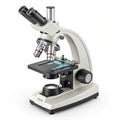 Detailed Microscope Design for Science and Laboratory Equipment Royalty Free Stock Photo