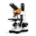 a compound microscope with two eyepieces for shared viewing