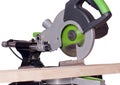 Compound mitre saw Royalty Free Stock Photo
