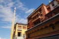 Compound of Thiksey monastery in Leh, India Royalty Free Stock Photo