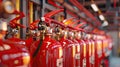 a comprehensive array of fire safety solutions, including extinguishers, alarms, suppression systems, and more, in a