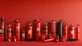 a comprehensive array of fire safety solutions, including extinguishers, alarms, suppression systems, and more, in a