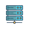 Comprehensive Build Server Design Icon