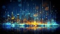 Comprehensive business audit and financial analysis with graphs, charts, and data strategy concept