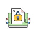 Comprehensive Data Breach Icon