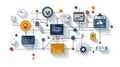 Comprehensive Guide to Optimized Technical Support and Customer Service Workflow Icons for Multiple Devices