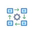 Comprehensive Iterative Development Icon for Agile Projects
