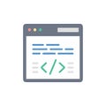 Comprehensive JavaScript Code Icon for Programming