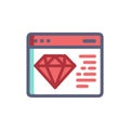 Comprehensive Ruby Code Icon for Development