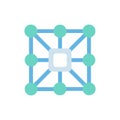 Comprehensive Service Mesh Icon for Cloud Solutions