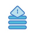 Comprehensive Stack Trace Icon Royalty Free Stock Photo