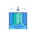 Comprehensive Waterfall Model Icon for Strategies