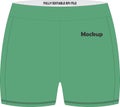 Compression Shorts Mock ups illustration Vector
