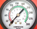 Compression testing tool Royalty Free Stock Photo