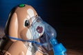 Compressor nebulizer pet shaped inhaler. Suitable for adult and pediatric