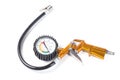 Compressor pressure gauge Royalty Free Stock Photo