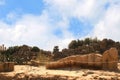 Megaron at Agrigento Sicily covers an area called the Valley of the Temples.
