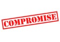 COMPROMISE Royalty Free Stock Photo