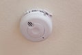 Compulsory smoke detector Royalty Free Stock Photo