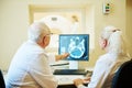 Computed tomography or MRI scanner test analysis