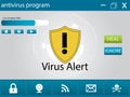 Computer antivirus program