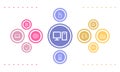 Computer backgrounds illustration vector, concept ideas