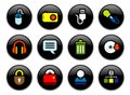 Computer Buttons Royalty Free Stock Photo