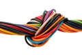 Computer cable with knot Royalty Free Stock Photo