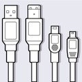 Computer Cables Diagram