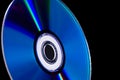 Computer cd dvd blue-ray disk Royalty Free Stock Photo