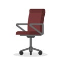 Computer chair. Comfortable furniture, modern seat design