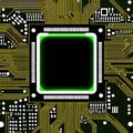 computer chips, AI-generatet Royalty Free Stock Photo