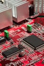 Computer Circuit Board Royalty Free Stock Photo