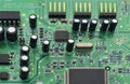 Computer circuit board Royalty Free Stock Photo