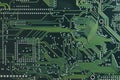 Computer Circuit Board Royalty Free Stock Photo