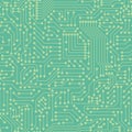 Computer circuit board. Royalty Free Stock Photo