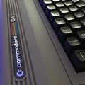 Computer Commodore 64. America, vintage Royalty Free Stock Photo