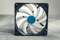 Computer Cooler Fan CPU or PC Case Royalty Free Stock Photo