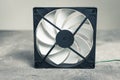Computer Cooler Fan CPU or PC Case Royalty Free Stock Photo