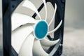 Computer Cooler Fan CPU or PC Case Royalty Free Stock Photo