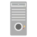 Computer, cpu Color Vector icon which can easily modify or edit Royalty Free Stock Photo