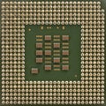 Computer CPU Processor Chip Royalty Free Stock Photo