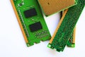 Computer CPU and RAM Royalty Free Stock Photo