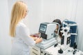 Computer diagnostics of vision, eyesight test