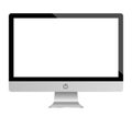 Computer display monitor mockups Royalty Free Stock Photo