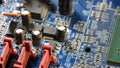 Computer electronics manufacturing industry, motherboard complex circuitry, generic circuit board electrical parts components