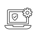 Computer engineering Isolated Vector icon which can easily modify or edit Computer engineering Isolated Vector icon which can eas Royalty Free Stock Photo